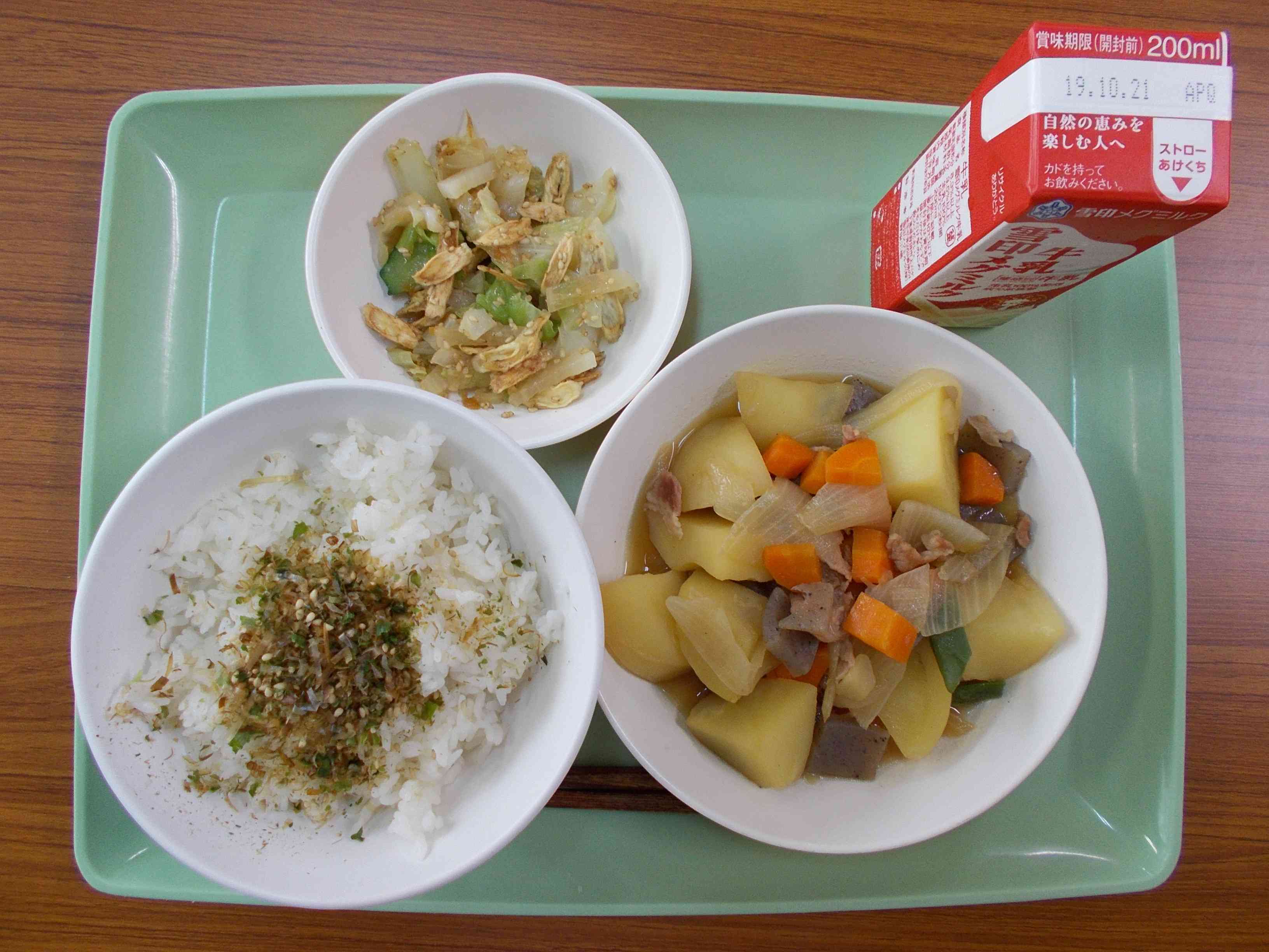 給食情報 本日の給食 江東区立第三亀戸中学校